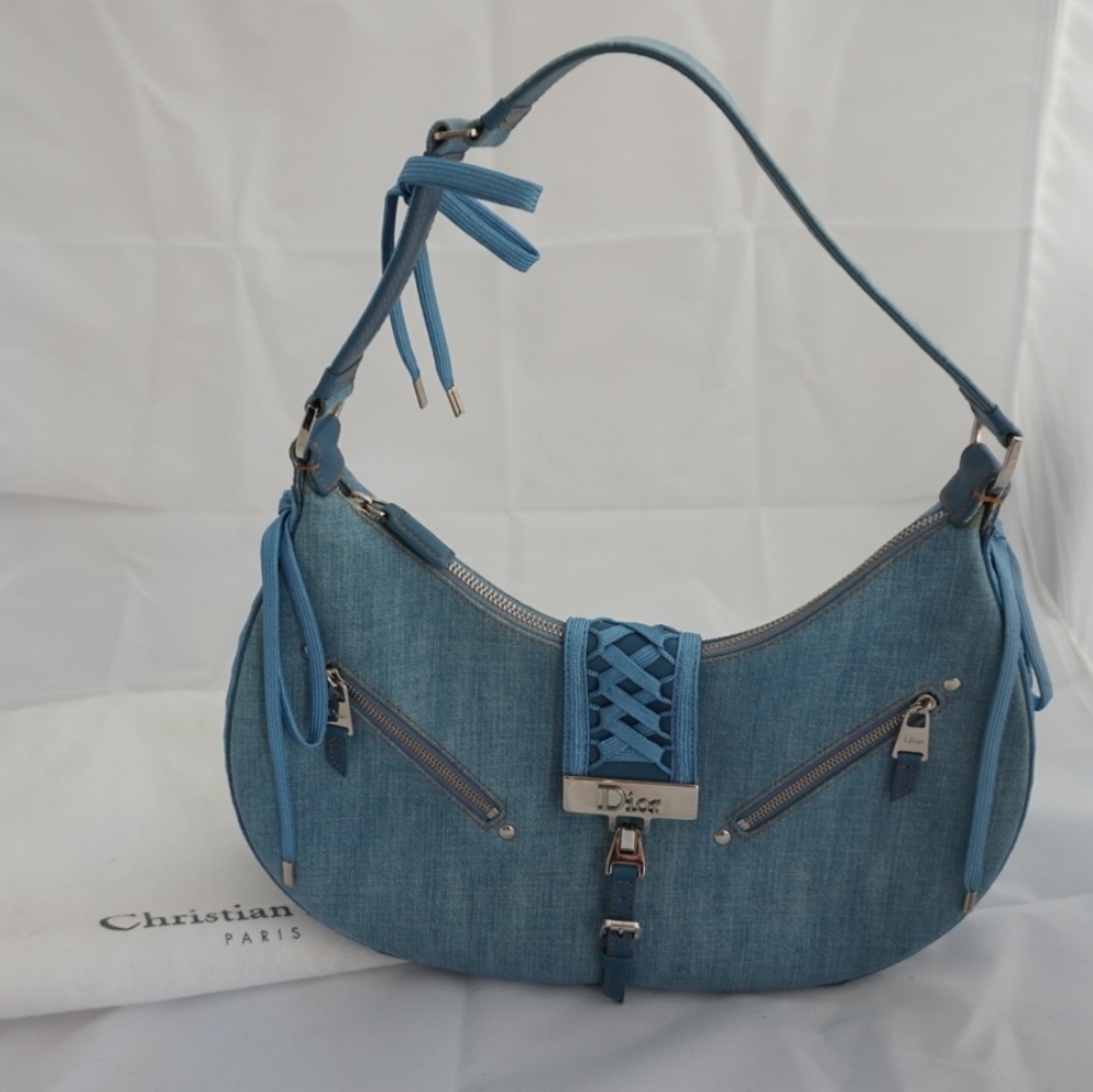 Dior admit it denim bag